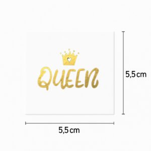 Tattoo golden queen