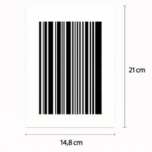 Half tattoo sleeve barcode