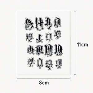 Vinger tattoo characters