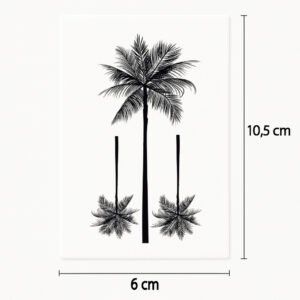 Tattoo triple palm tree