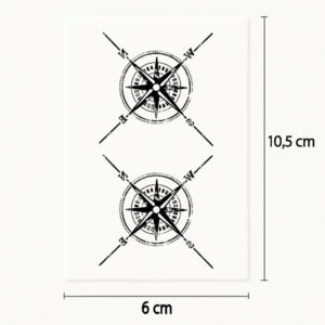 Tattoo usual compass