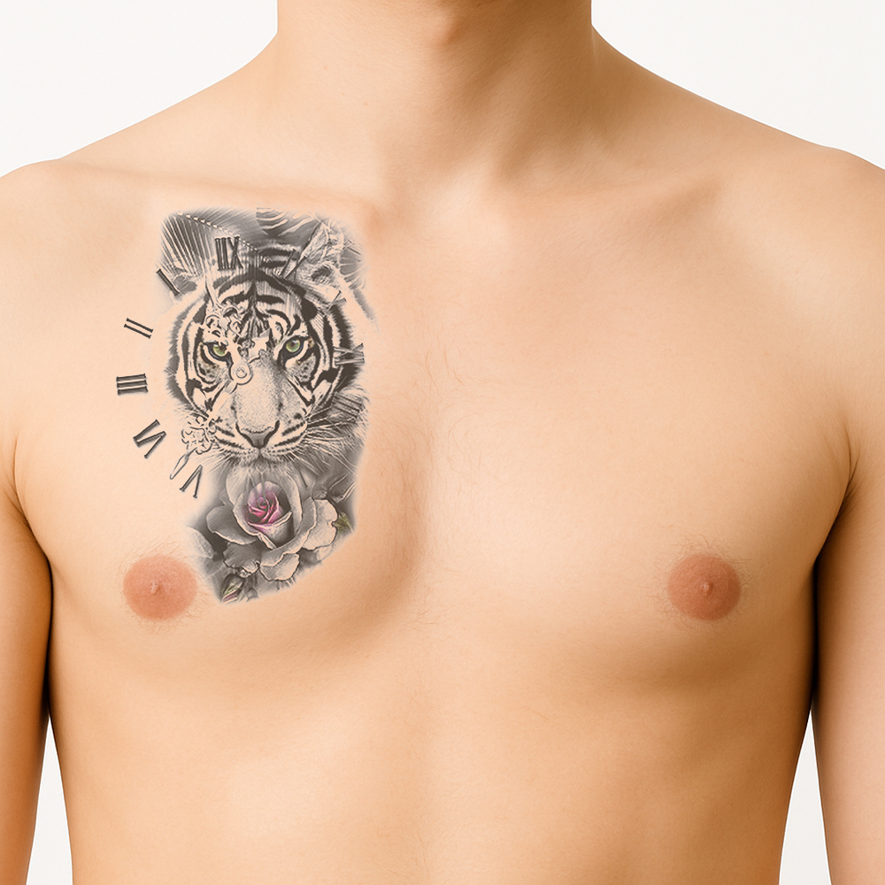 Tattoo Siberische tijger - Afbeelding 2