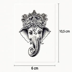 Tattoo female elephant