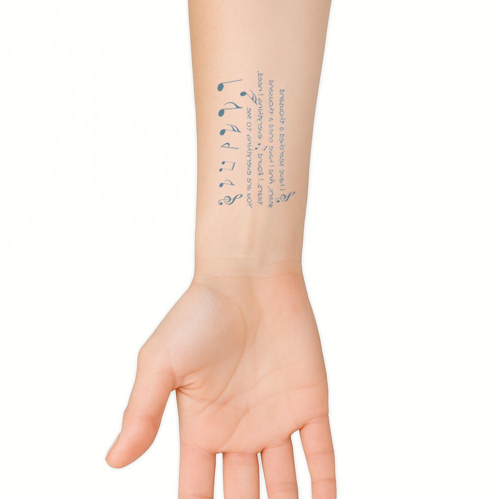 Tattoo music notes - Image 2