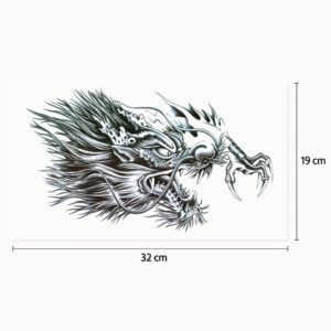 Borst tattoo rough dragon