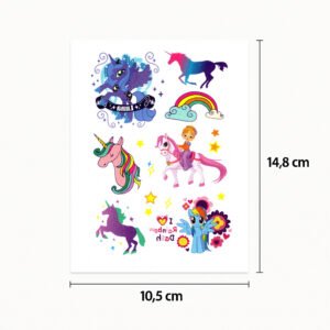 Tattoo rainbow unicorn