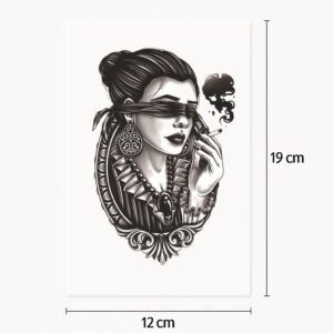 Tattoo mystery woman