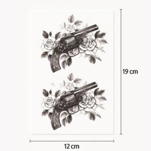 Tattoo guns and roses