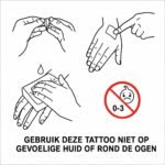 Achterkant bedrukking